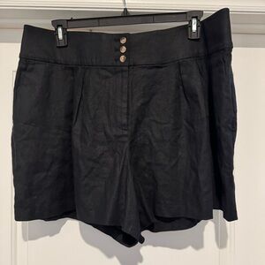 NWT Lane Bryant Soft Linen Blend Shorts Size 18